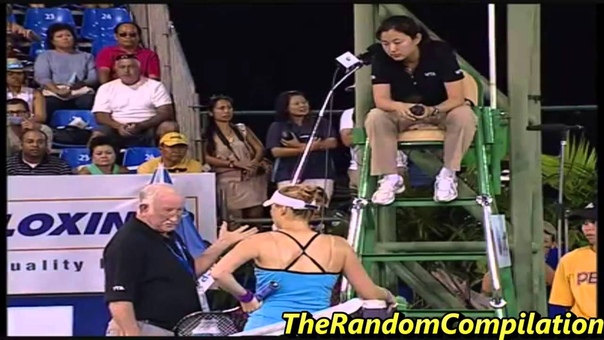 Drama In Women Tennis Compilation Part