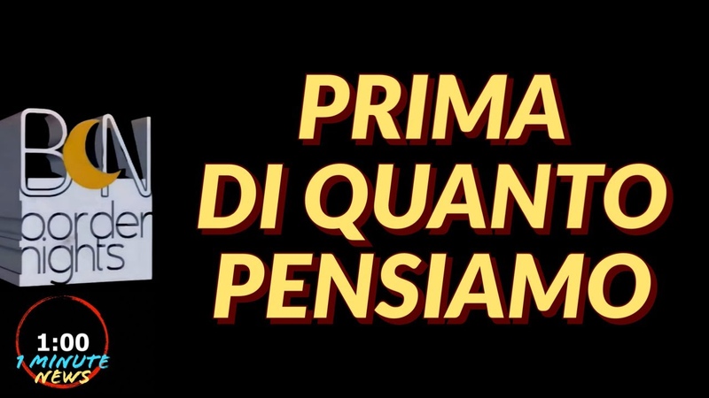 PRIMA DI QUANTO PENSIAMO 1 MINUTE