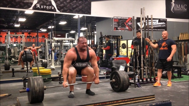 Eric Lilliebridge Meet Prep Deadlift Training 881lbs, 400kgs x 1 x