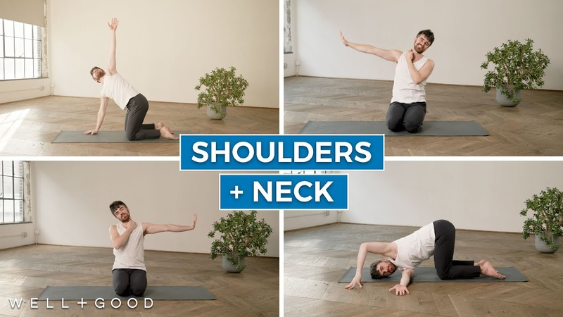 Растяжка шеи и плеч. Neck and Shoulder Stretches, Good Stretch, Well+