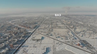 Современный моногород / Автозаводский район - просторные дворы / город Тольятти / Russia