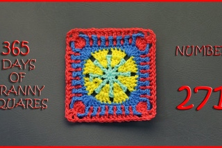 365 Days of Granny Squares Number 271