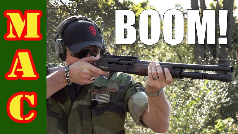 Two classic 12ga actions Black Aces S4 and