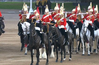 Band of the Household Cavalry and Kings Troop RHA - Beating Retreat 2014