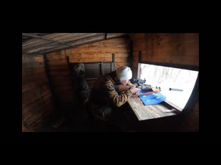 Кабан охота Зима  2023 Надо Успеть выстрелить.