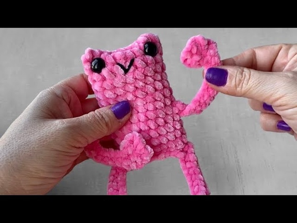 NO SEW, Crochet Leggy Froggy