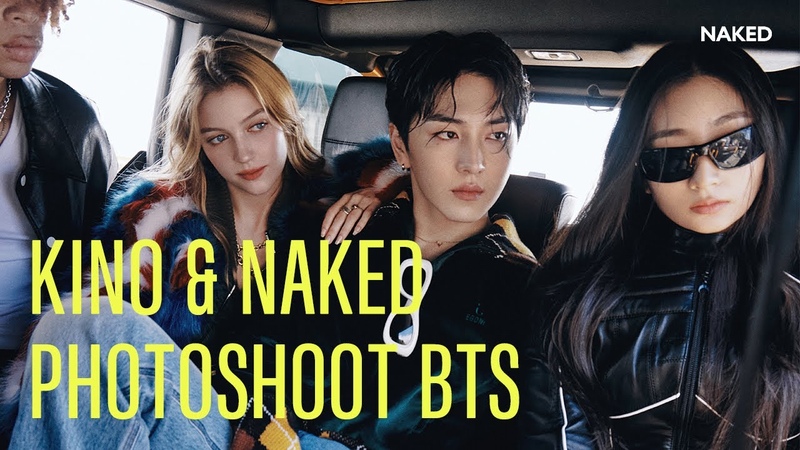 KINO NAKED Photoshoot, Behind the