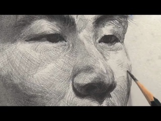 Young man Portrait Drawing in Pencil | Time-Lapse