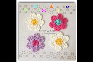 TUTORIAL FLOR A CROCHET I