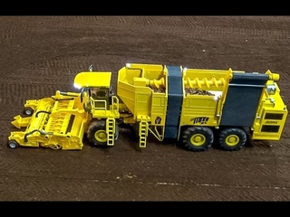 RC Ropa Euro Tiger sugar beets crop machine in Action!