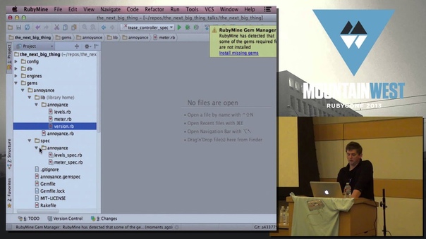 Mountain West Ruby Conf 2013 Component based Architectures in Ruby and Rails by Stephan