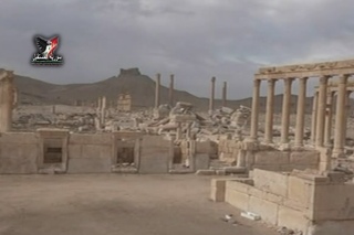 صور لمدينة تدمر الأثرية بعد سيطرة الجيش ال