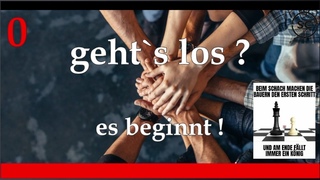 geht`s los ? Es beginnt !