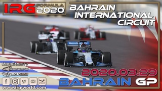 IRG Formula 2020 - Round 2 - Bahrain Race - rFactor 2 - Livestream