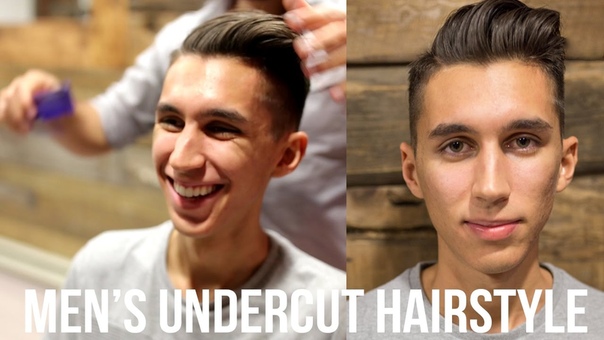 High Undercut Men Hairstyle, Popular Haircut Tutorial