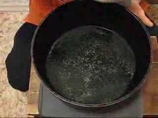 Тибетская поющая чаша с эффектом “закипания“ воды