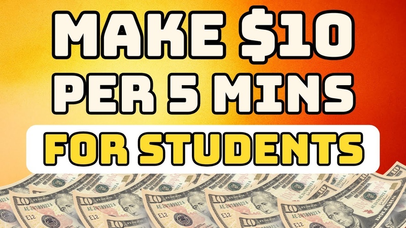 MAKE 10 EVERY 5 MINS Automatically Students Make Money , Make Money Online