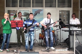 Живой звук у “Дельфина“. Воскресенск 2014