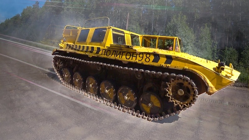 100 км, ч на БМП по грунтовке.