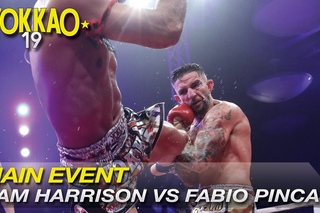 YOKKAO 19: Liam Harrison vs Fabio Pinca - Muay Thai Full Rules -65kg