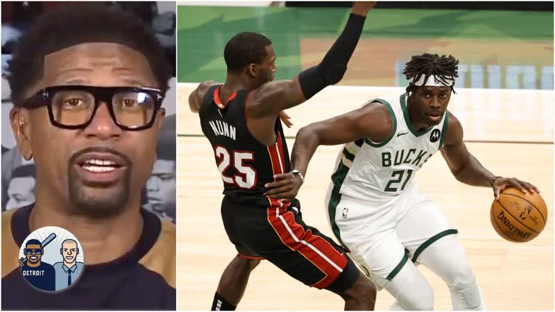 The Bucks beat the brakes off of the Heat in Game 2 Jalen Rose, Jalen