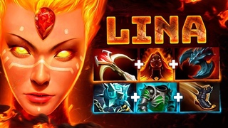 ЛИНА вернулась🔥Новый патч  - LINA CARRY Dota 2