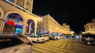 Тбилиси. С площади Марджанишвили на проспект Царицы Тамары через площадь Героев.