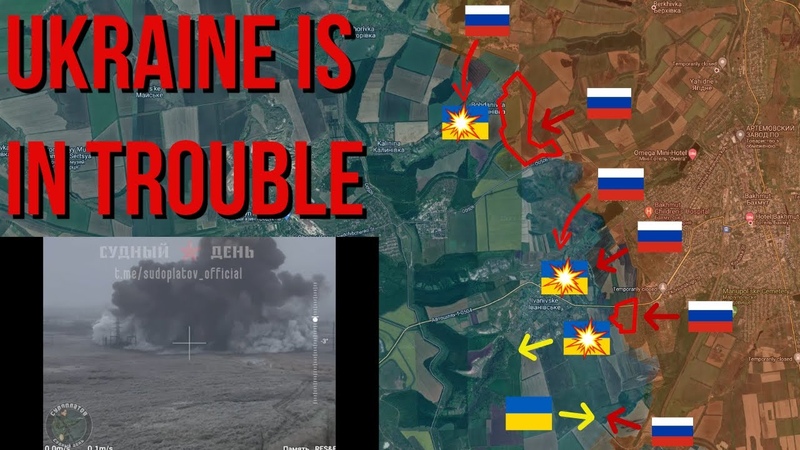 Russians Successfully Penetrate Ukrainian Defensive Lines And Enter A Vital