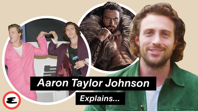 Kraven The Hunter Aaron Taylor Johnson Talks Playing Kraven Past Roles, Explain This,