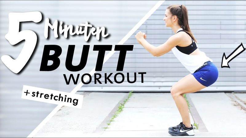 Po Workout für Zuhause, 5 Minuten Kurz Intensiv +