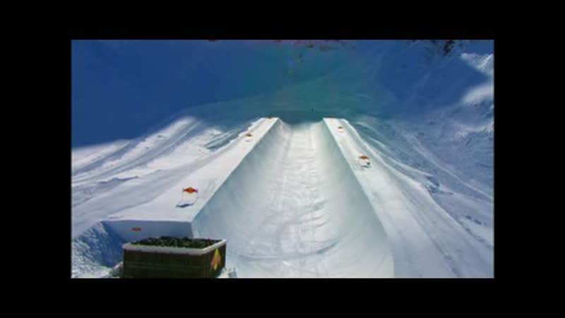 Shaun Whites private pipe Red Bull Project