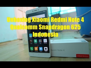 Еще одна распаковка глобальной версии Xiaomi Redmi Note 4 из Индонезии