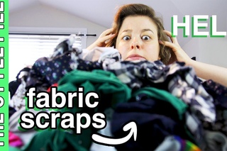 Holy Scrap! What to do with Scrap Fabrics? (DIY) | Style Pile #18