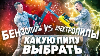 Какую выбрать пилу Бензопила против электропилы. Подробный выбор пилы