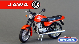 JAWA-350-638 Наши Мотоциклы Modimio | ЯВА-350-638 | Модель 1:24 | Сектор Газа | Байкеры | Чехия