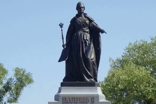Открытие памятника Екатерине II в Симферополе