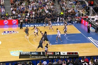 [HD] Kobe Bryant 18 Points vs Argentina - Highlights 22/07/2012