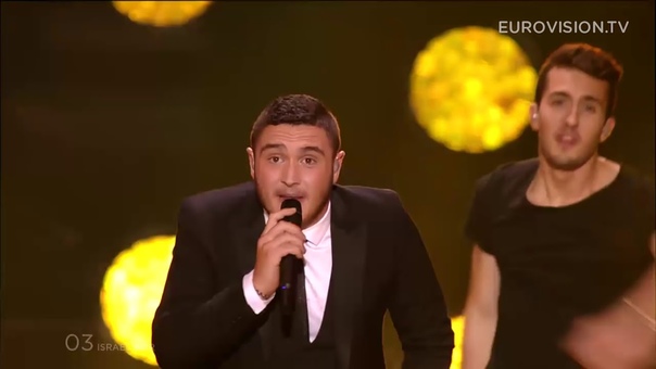 Nadav Guedj Golden Boy ( Israel) LIVE at Eurovision 2015 Grand
