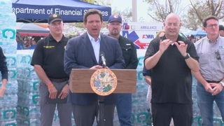 After Ian: Governor DeSantis in Port Charlotte | Oct. 10