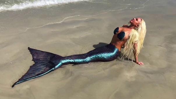 Color Changing Mermaid Tail Amazing Mermaid Melissa Tail: Tropical Beach Film Uplifting