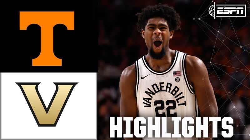 DOWN TO THE WIRE Tennessee Volunteers vs. Vanderbilt Commodores, Full Game Highlights, ESPN