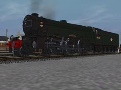 BR Gresley A3 Tender - GN Coal Rail Green Early Crest