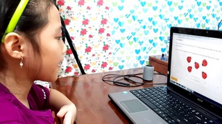 Gia Linh làm BÀI THI THẬT Toán Quốc Tế