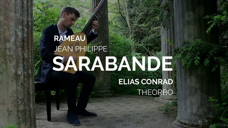 RAMEAU on theorbo, Sarabande, ELIAS