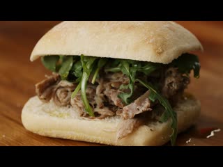 Pulled Porchetta Sandwiches