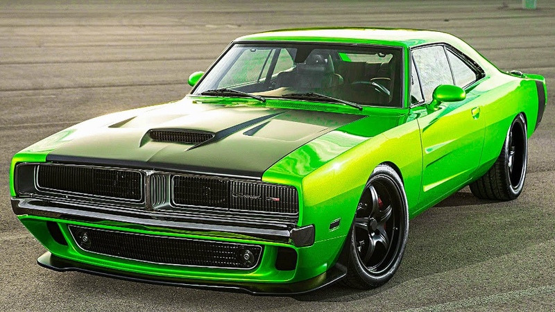 When Mechanics Lose Their Minds Supercharged 1969 Dodge Charger Hellcat SRT8 6. 2 L HEMI 738 HP