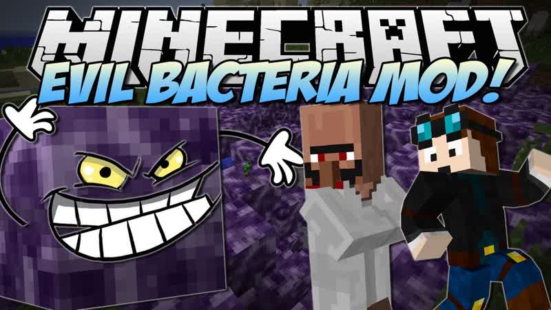 Minecraft, EVIL BACTERIA MOD ( Welcome to the Anti Lab ), Mod