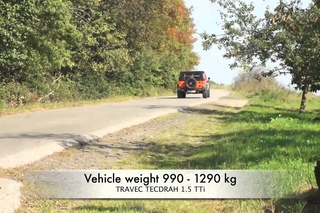 TRAVEC TECDRAH First Rollout (Stalker 4x4 c дизельным мотором)