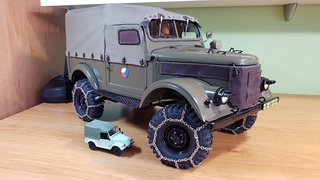 ГАЗ 69, Gaz 69 full presentation  RC scale 1:8, full metal