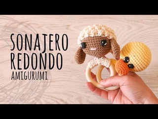 Tutorial Sonajero Amigurumi Ganchillo | Crochet